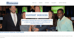 Desktop Screenshot of mortensondentalpartners.com